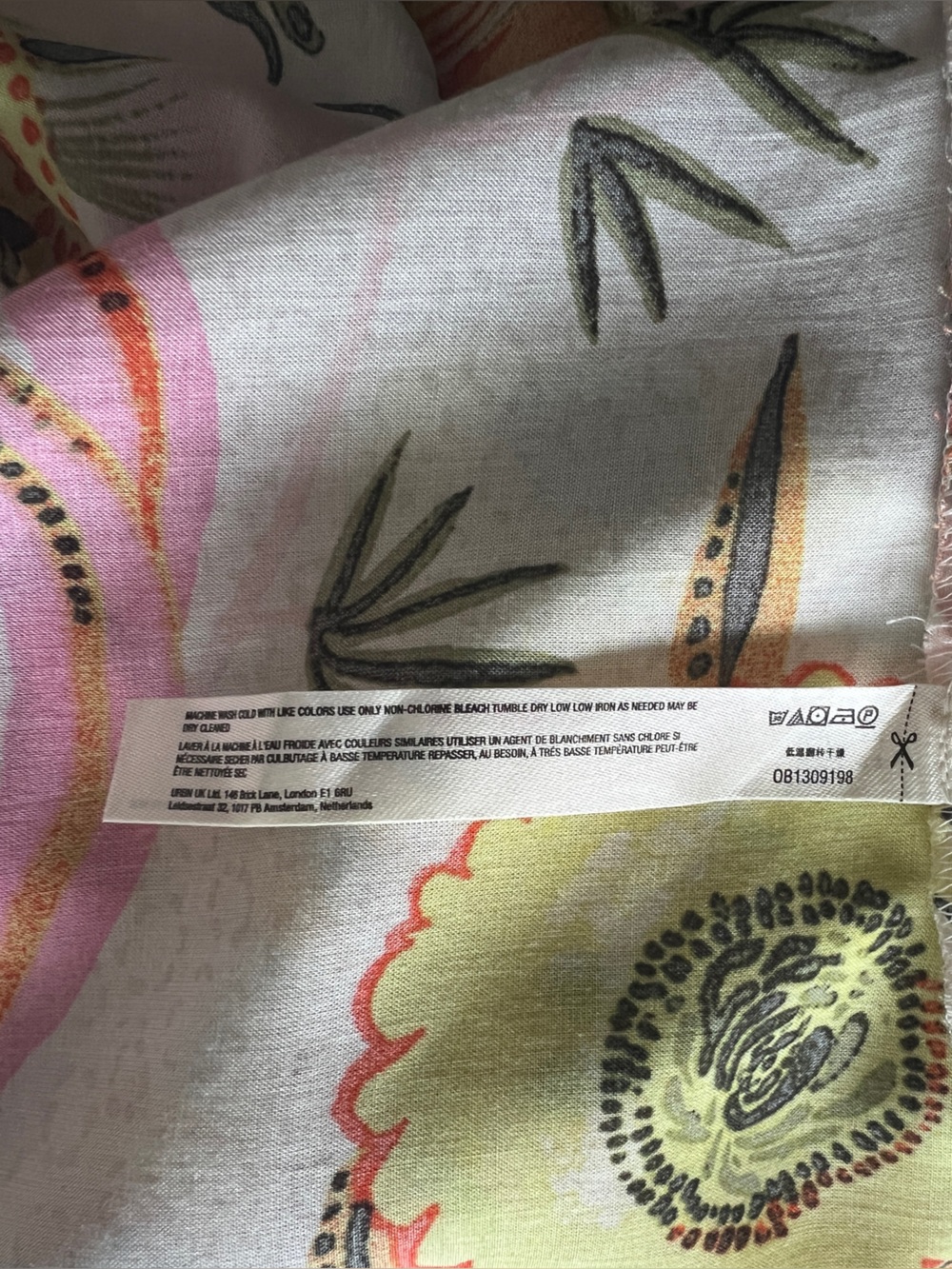 By Anthropologie Margaux Sleep Floral Dress Size L - Picture 11 of 16